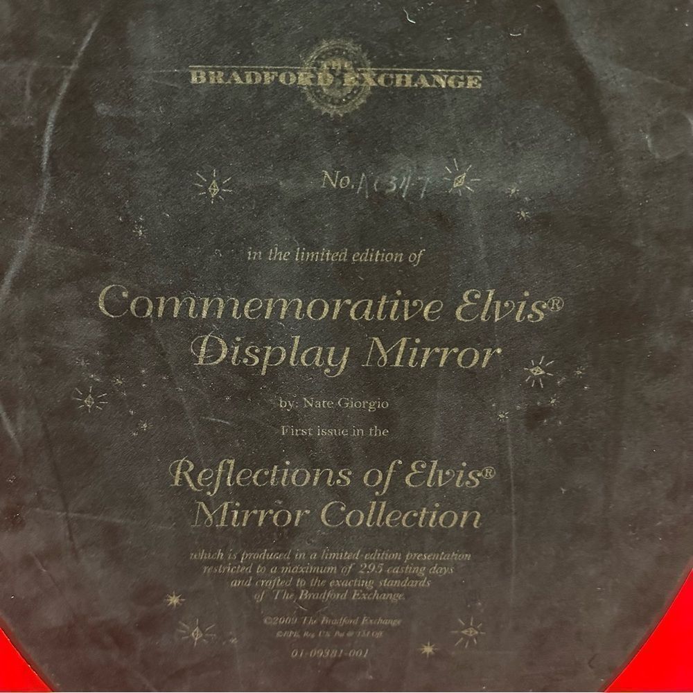 Elvis Presley Reflection RARE Mirror - Picture 6 of 10